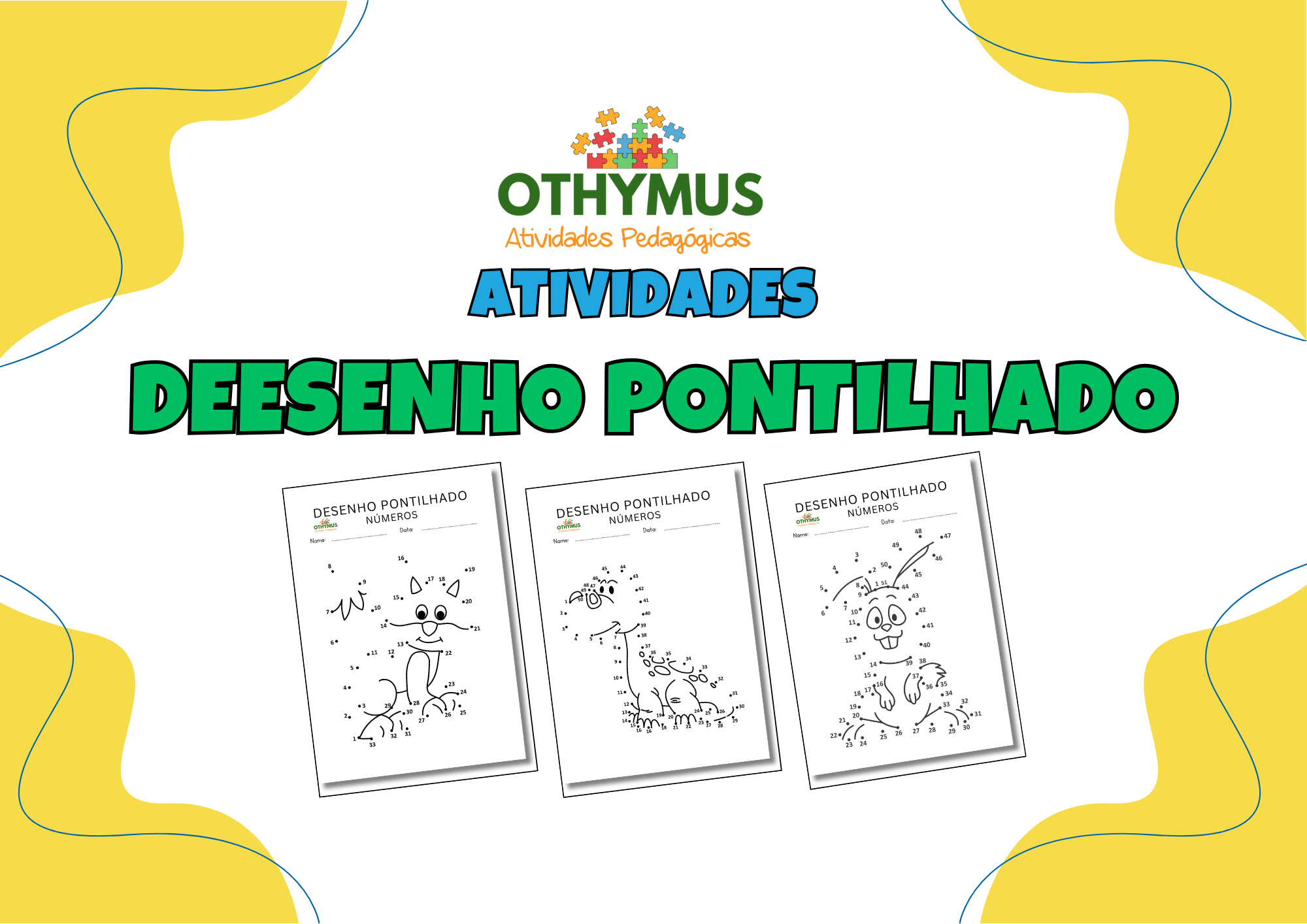 Atividades de desenhos pontilhados para imprimir [ atividades  Gratuitas para baixar ao longo do post]